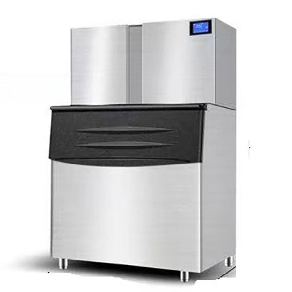 Electric 1000kg Commercial Block Maker Stainless Steel Automatic Cube Ice Maker Machine for Industrial Business Use